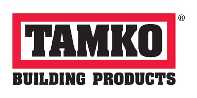 Logo of Tamko Building Products LLC, featuring their distinctive branding.